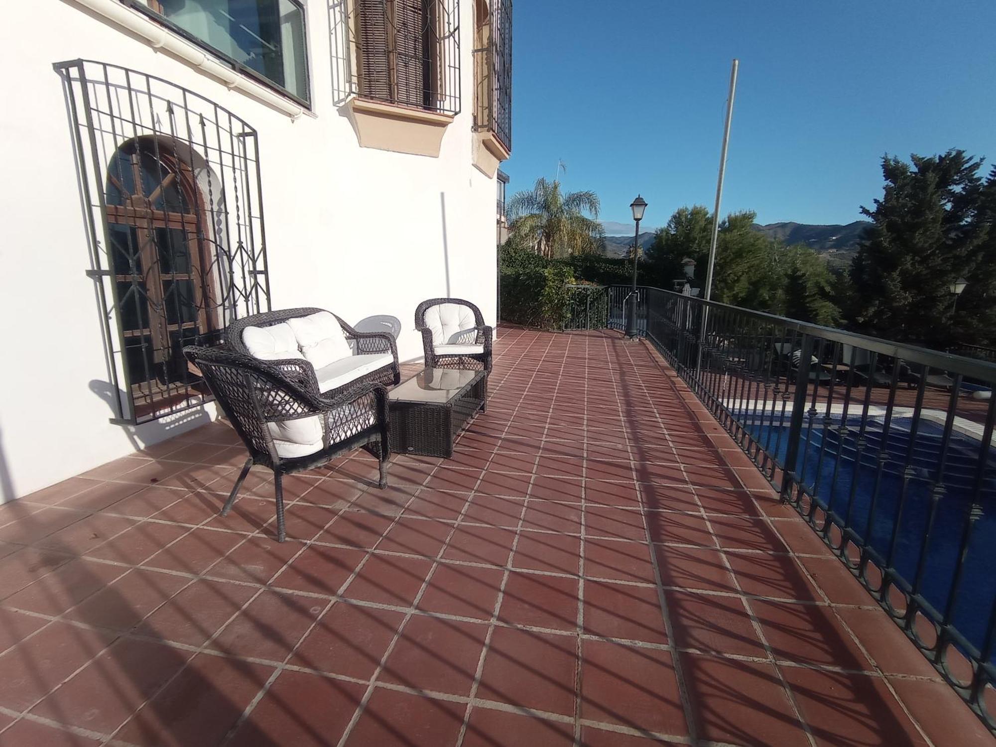 Apartamento en Villa con Piscina Málaga Exterior foto