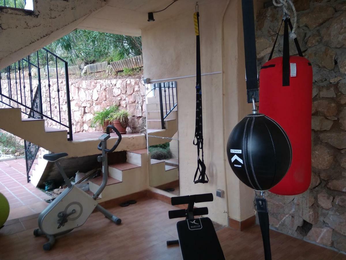 Apartamento en Villa con Piscina Málaga Exterior foto